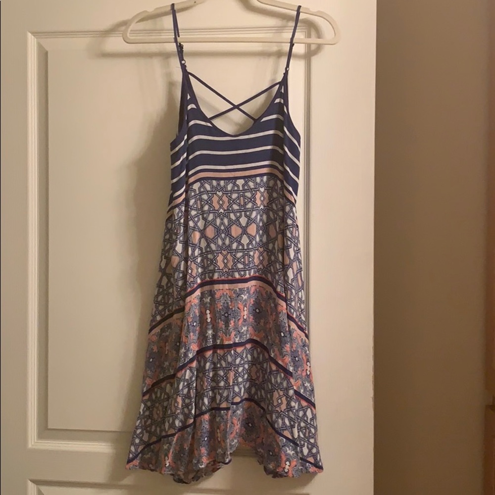 Spaghetti strap Paper Crane Dress